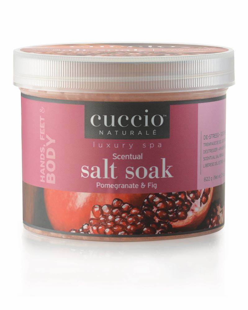 Pomegranate and Fig Scentual Salt Soaks 822g (29oz) - Image 3