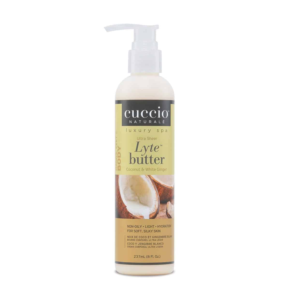 Coconut & White Ginger Lyte Lotion 237ml (8oz)