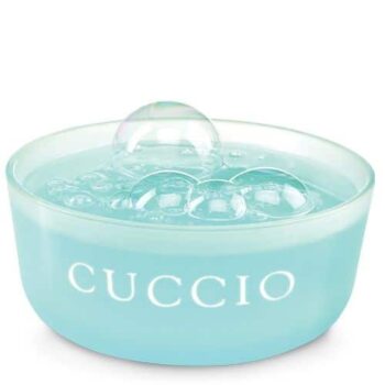 Cuccio Naturale Frosted Glass Spa Manicure Soak Bowl