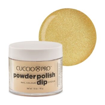 Powder Polish Dip System - Metallic Lemon Gold Dipping Powder 45g (1.6oz)