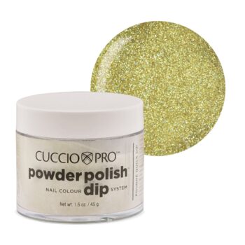 Powder Polish Dip System - Gold w/Rainbow Mica Dipping Powder 45g (1.6oz)