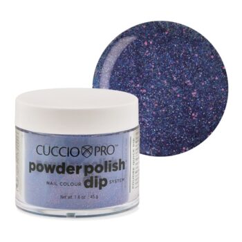 Powder Polish Dip System - Blue w/Pink Glitter Dipping Powder 45g (1.6oz)