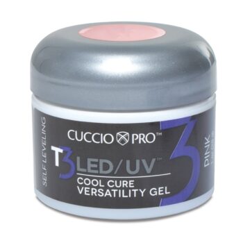 T3 LED/UV Self Levelling Gel - Opaque Petal Pink 28g (1oz)