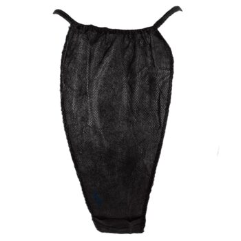 Tanning Disposable Spa Thongs Black - Pack of 12