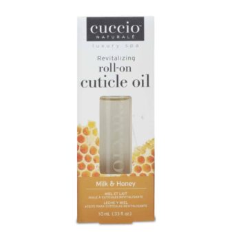Cuccio Revitalising Cuticle Oil - Milk & Honey - 10ml (roll-on)