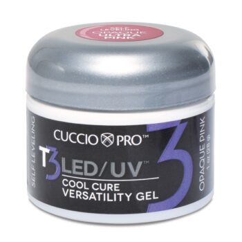 T3 LED/UV Self Levelling Gel - Opaque Ultra Pink 28g (1oz)