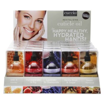Cuticle Revitalising Oil Retail Display with 20 Oils - Version 1