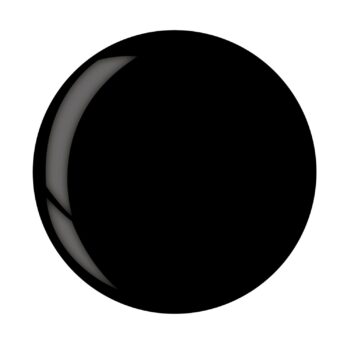 Gel Paint with Striping Brush for Nail Art Black