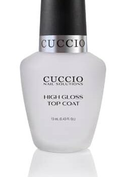 Cuccio Colour Nail Solutions - High Gloss Top Coat 13ml