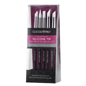 Silicone Tip Non-Bristled Brush Set
