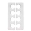 White Toe Separators