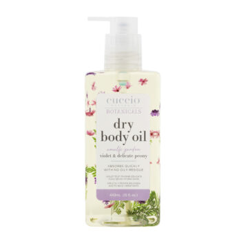 Dry Body Oil 443ml (15 oz) Amalfi Garden - with Violet & Delicate Peony