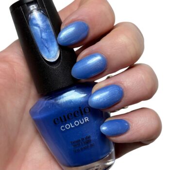 Blue Bliss - Pearlescent Sky Blue Professional Nail Lacquer - Cuccio Colour Nail Polish 13ml