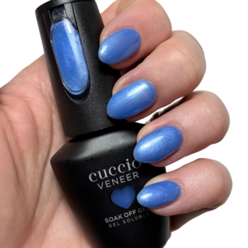 Blue Bliss - Pearlescent Sky Blue Professional Veneer - Cuccio Colour - 13ml
