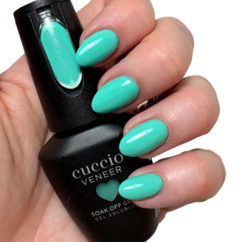 Sea Me Go - Aqua Blue Professional Veneer - Cuccio Colour - 13ml