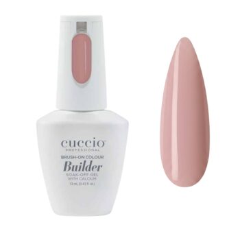 Cuccio Pro Brush On Colour Builder Gel with Calcium – Coral | LED/UV