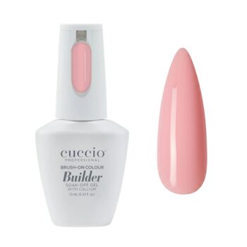 Cuccio Pro Brush On Colour Builder Gel with Calcium – Cotton Candy | LED/UV