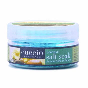 Artisan Shea & Vetiver Scentual Salt Soak (2oz)