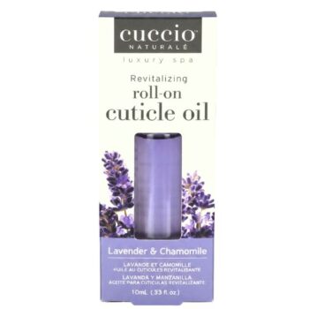 Cuccio Naturále Lavender & Chamomile Cuticle Oil – 10ml Rollerball for Dry Nails