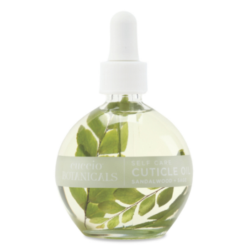 Cuccio Naturale Sandalwood & Sage Cuticle Revitalising Oil 62ml dropper bottle for nail hydration