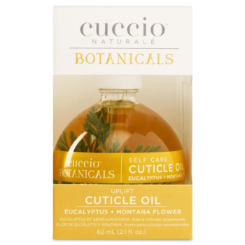 Cuccio Naturale Eucalyptus and Montana Flower Cuticle Revitalising Oil 62ml dropper bottle for nail hydration